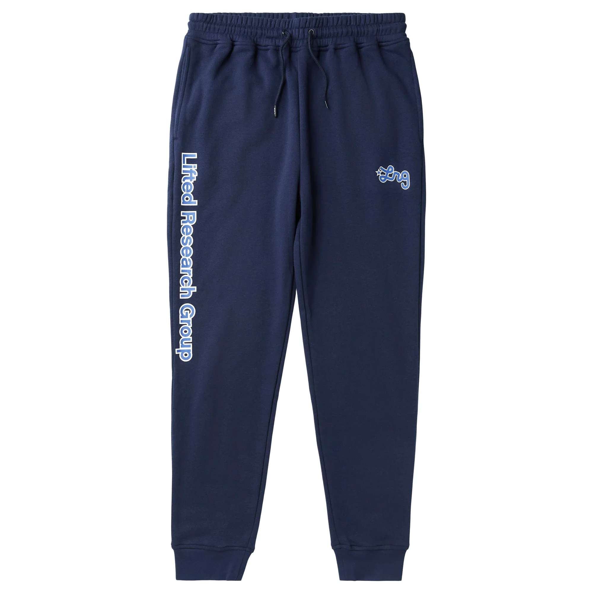 FRESHEST SCRIPT JOGGER SWEATPANTS - NAVY sold by Lrg product image thumbnail 4