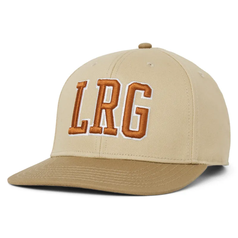 THE NATURAL SNAPBACK HAT - TAN sold by Lrg