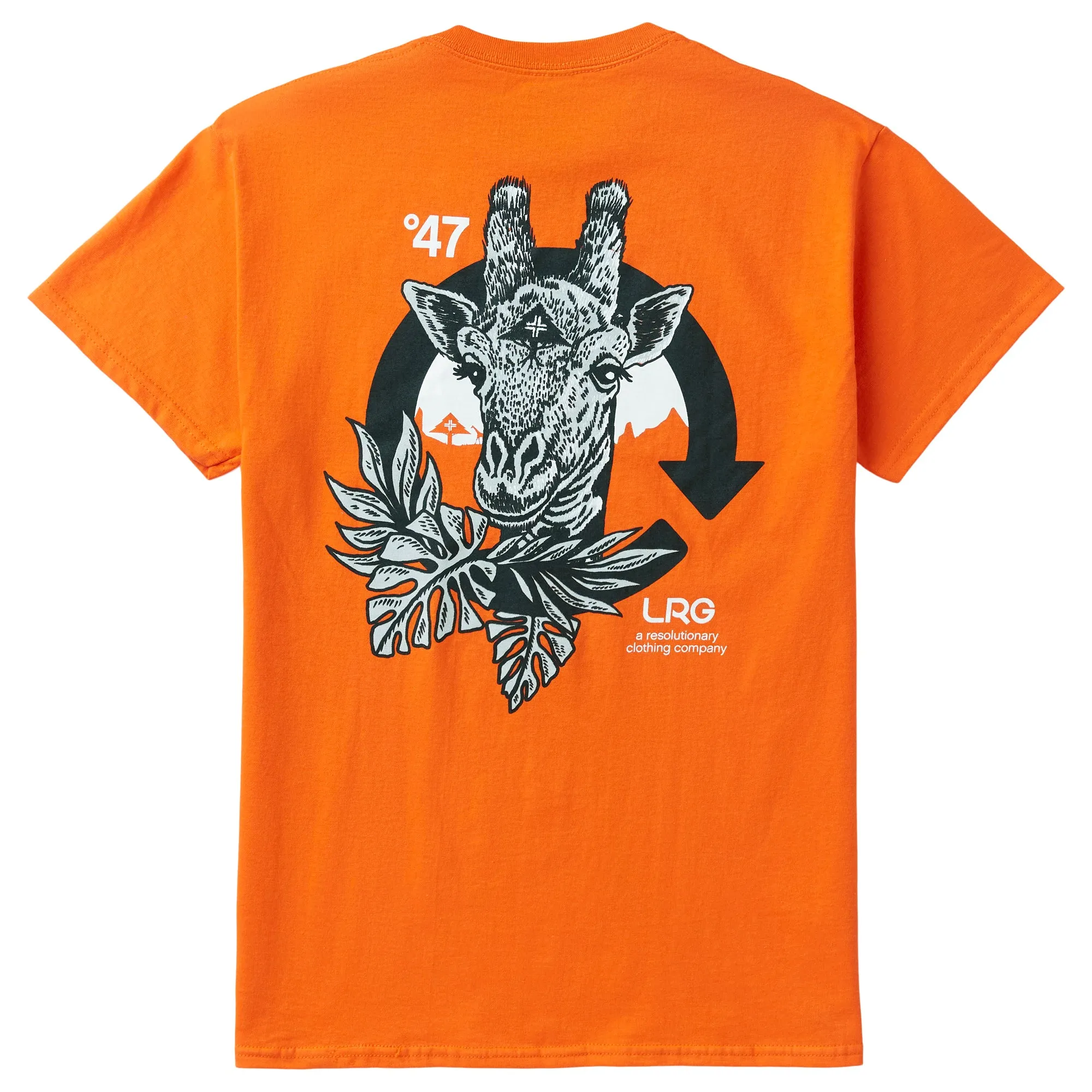 TREE MINDED TEE - ORANGE sold by Lrg