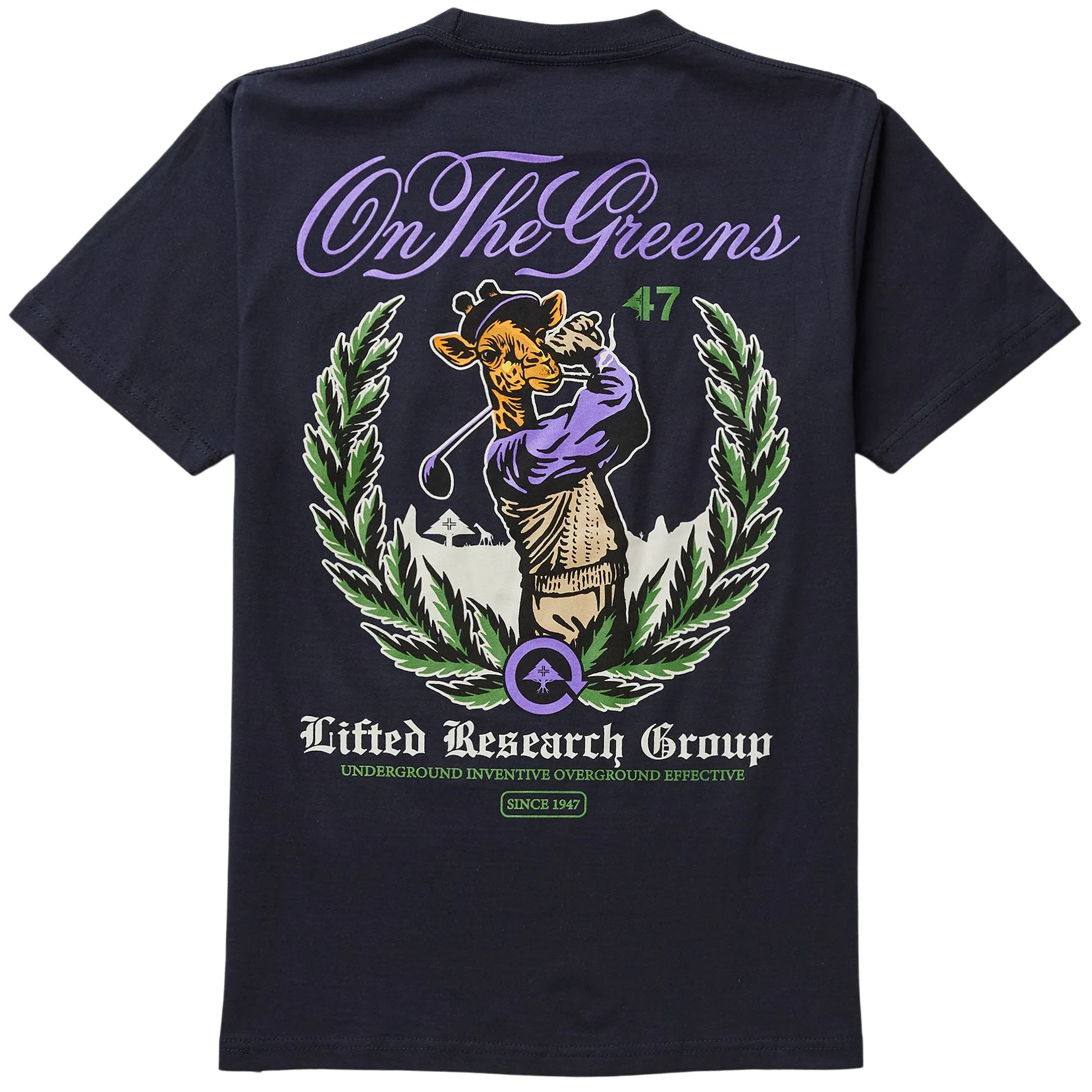 ON THE GREENS TEE - NAVY sold by Lrg
