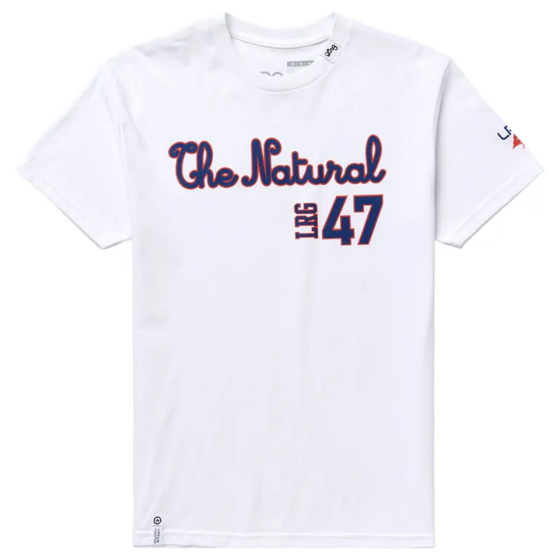 FLYOUT NATURAL TEE - VINTAGE WHITE sold by Lrg