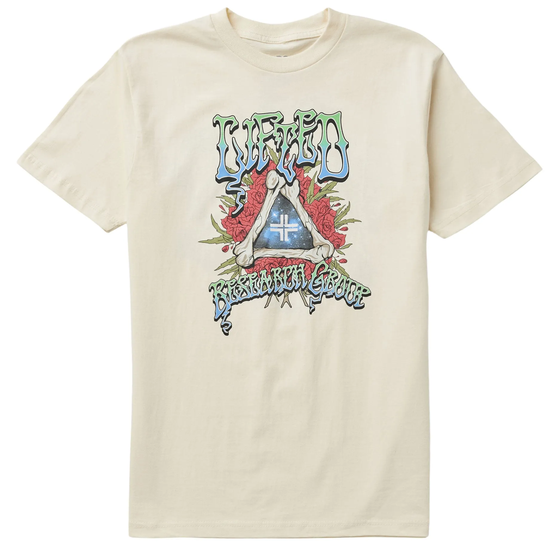 LIFTED PORTAL TEE - CREAM sold by Lrg