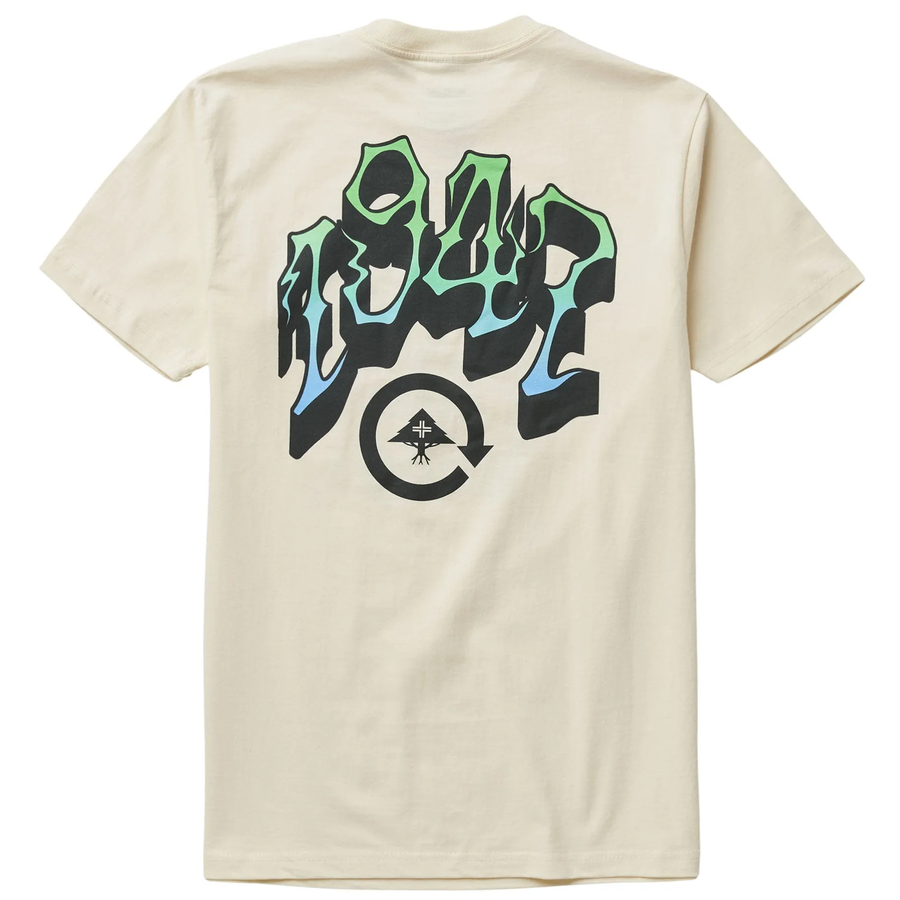LIFTED PORTAL TEE - CREAM sold by Lrg product image thumbnail 2