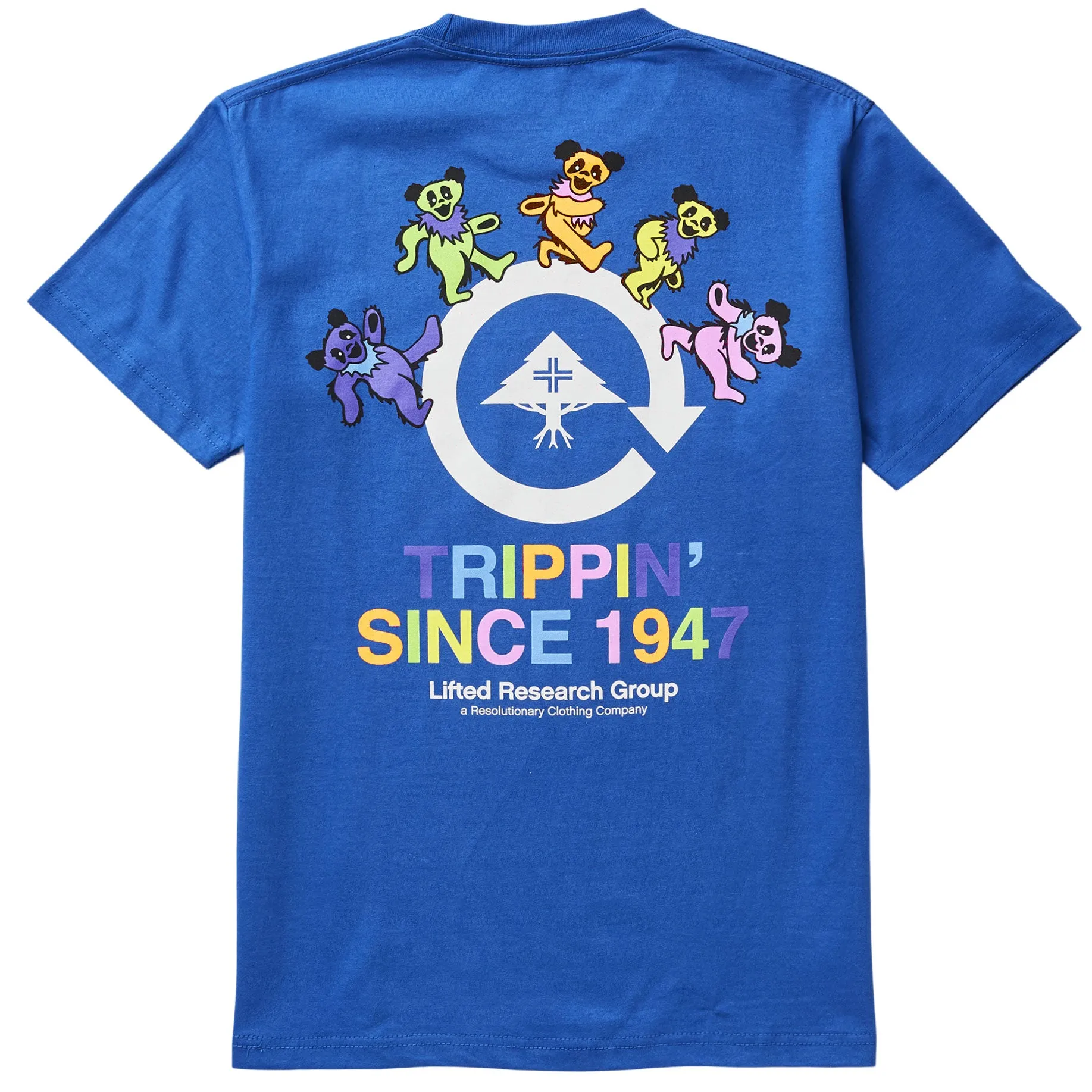 TRIPPIN BEARS TEE - ROYAL sold by Lrg