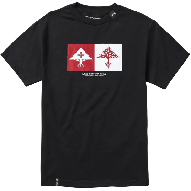 DOUBLE UP TREE TEE - BLACK sold by Lrg