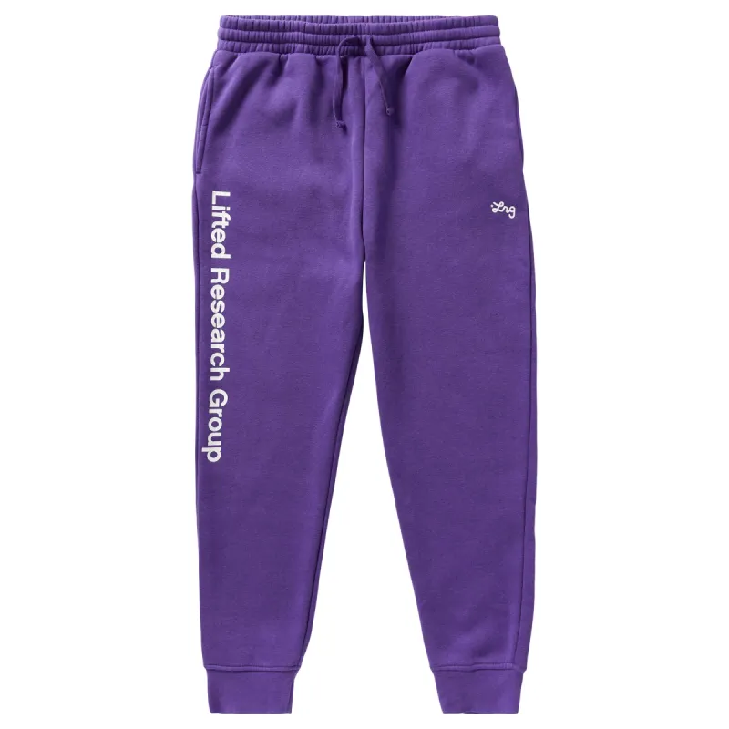 LIFTED SCRIPT JOGGER SWEATPANTS - PURPLE sold by Lrg