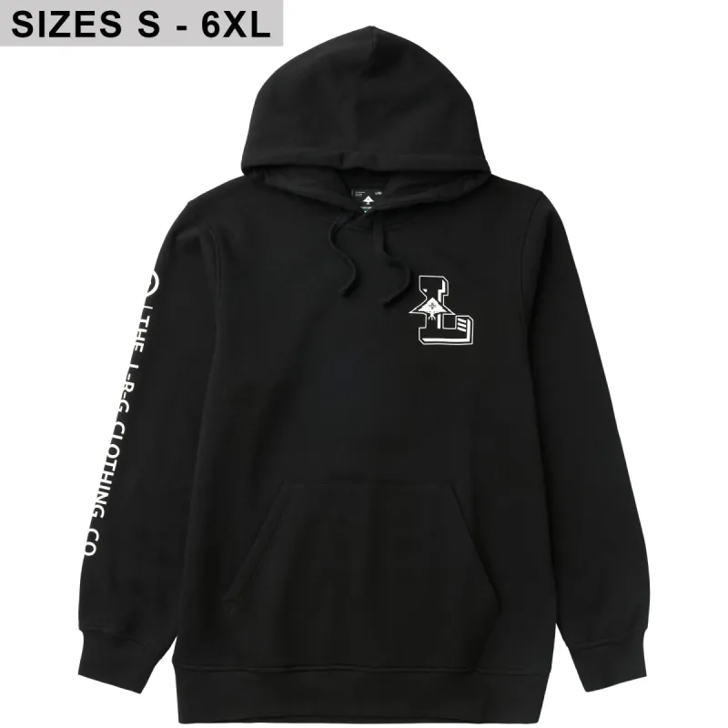 L TREE UNDERGROUND PULLOVER HOODIE - BLACK sold by Lrg