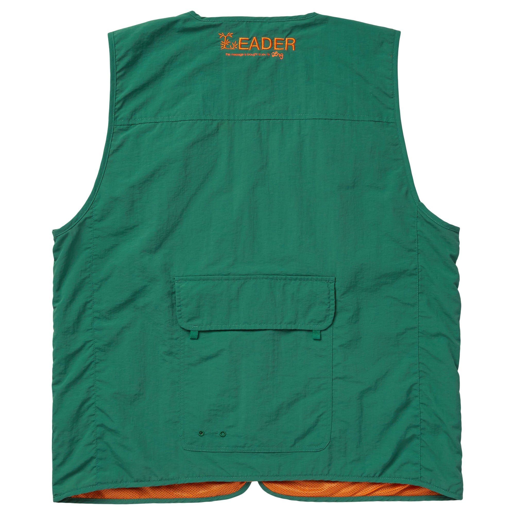LEADER WOVEN VEST - GREEN sold by Lrg product image thumbnail 3