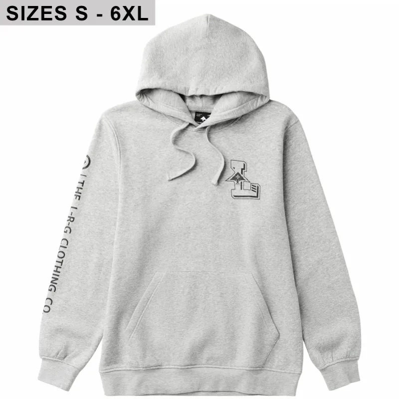 L TREE UNDERGROUND PULLOVER HOODIE - ATHLETIC HEATHER sold by Lrg