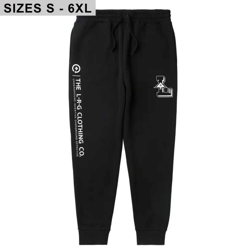 L TREE UNDERGROUND JOGGER SWEATPANTS - BLACK sold by Lrg