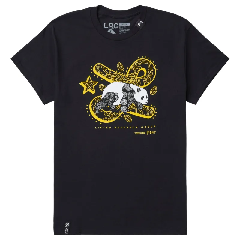 DEEPER ROOTS PANDA TEE - BLACK sold by Lrg