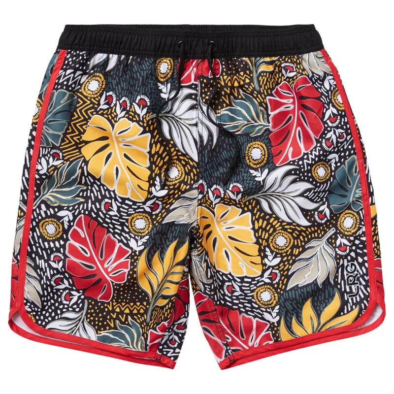 TROPIC ROOTS HYBRID SHORTS - BLACK sold by Lrg