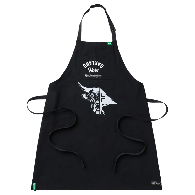 LRG X HORN BBQ APRON - BLACK sold by Lrg