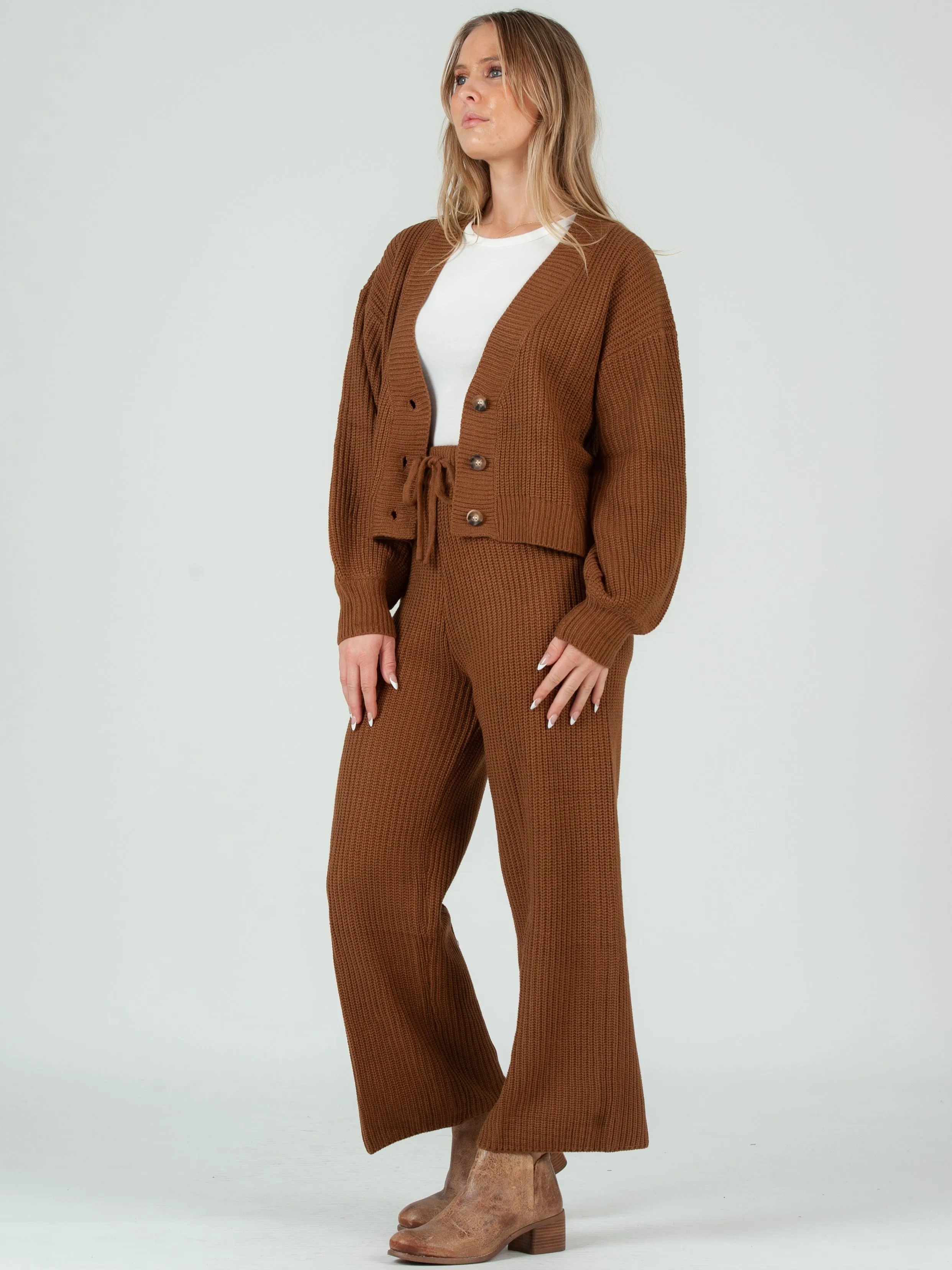 Women's Sweater Cardigan & Pant Set sold by Lucca Couture product image thumbnail 3