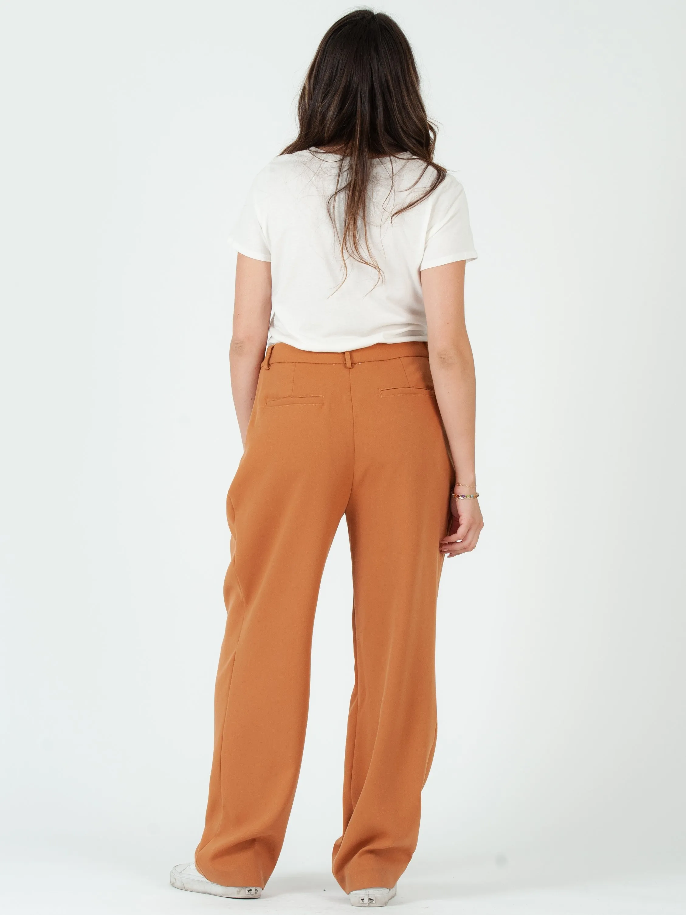 FELICITY TROUSERS-RUST sold by Lucca Couture product image thumbnail 3