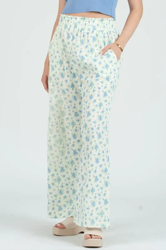 Women's Gauze Elastic Waist Pants sold by Lucca Couture