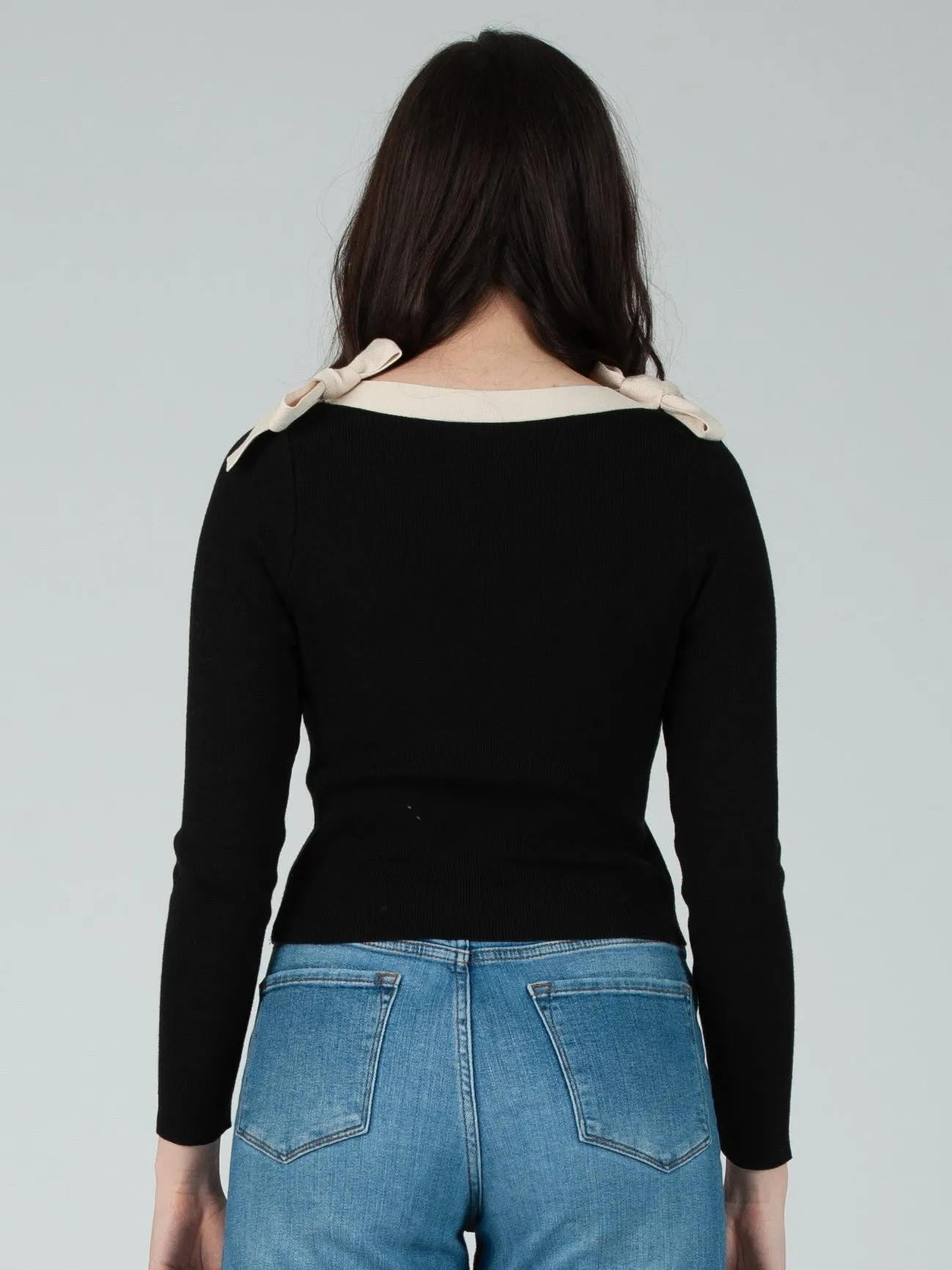 Women's Knit Sweater Top sold by Lucca Couture product image thumbnail 3