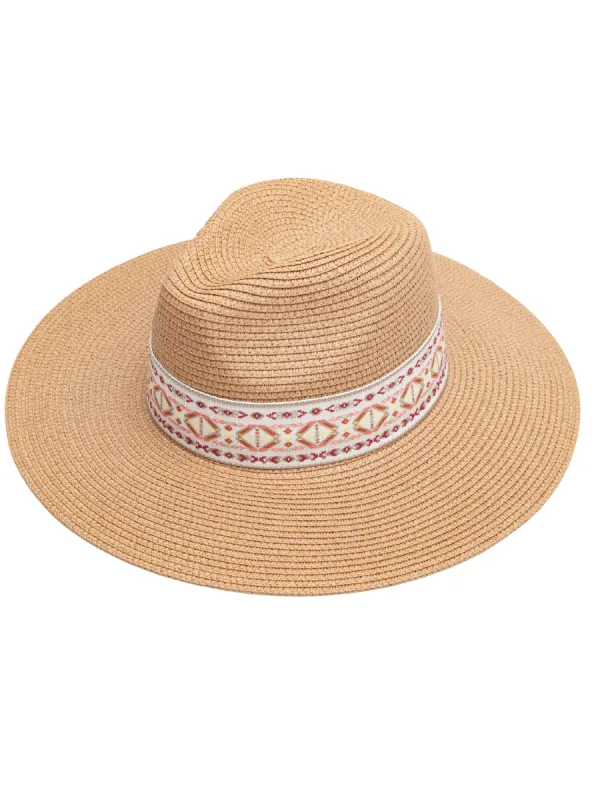 DESERT DAZE SUN STRAW HAT sold by Lucca Couture