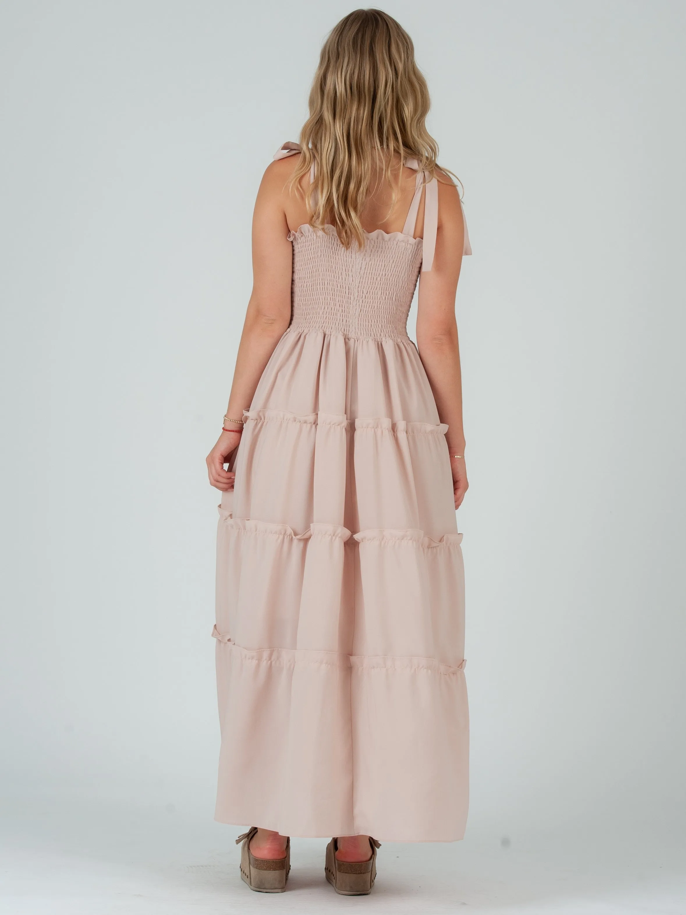 Women's Maxi Tier Dress sold by Lucca Couture product image thumbnail 3
