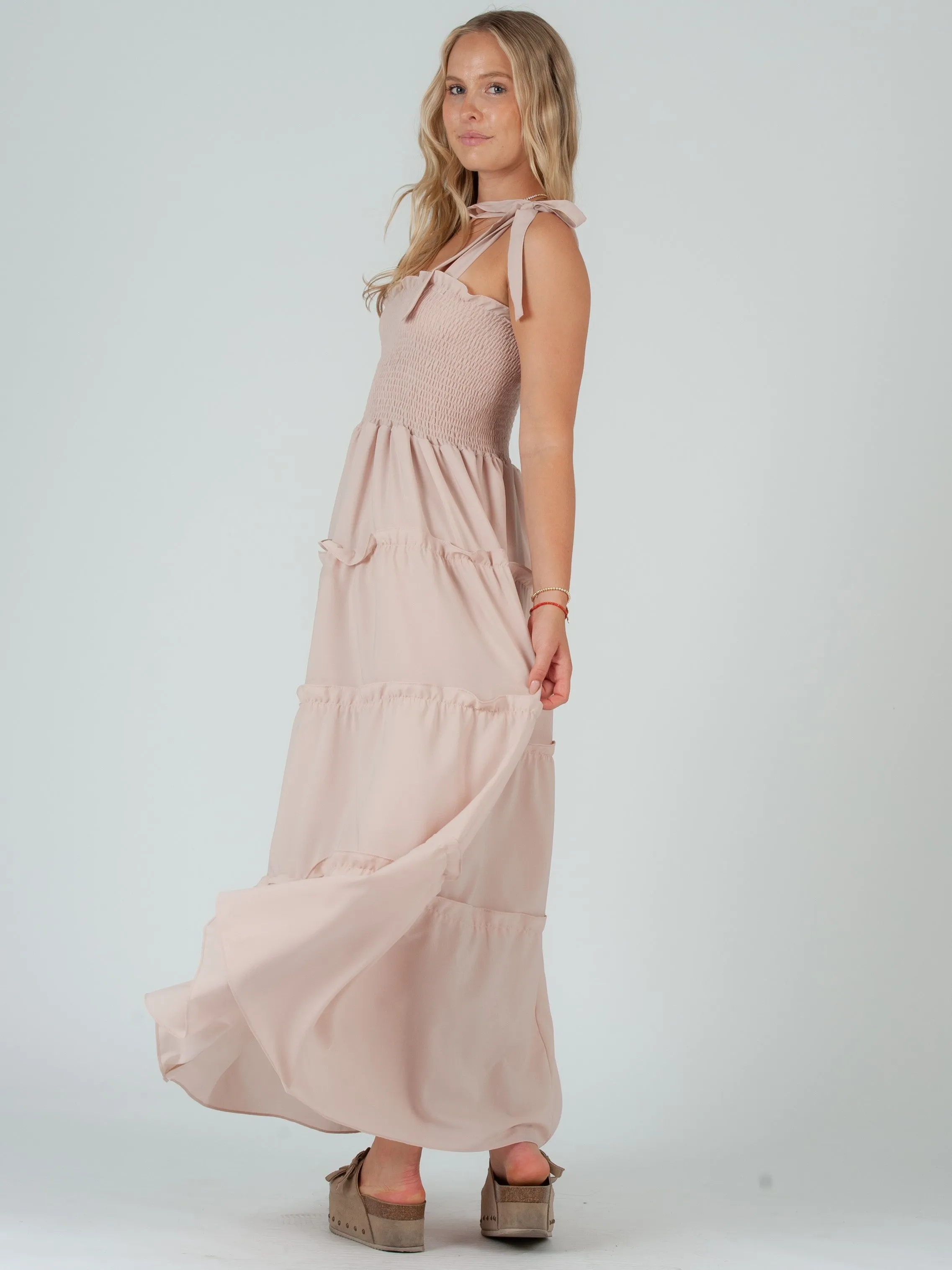 Women's Maxi Tier Dress sold by Lucca Couture product image thumbnail 2