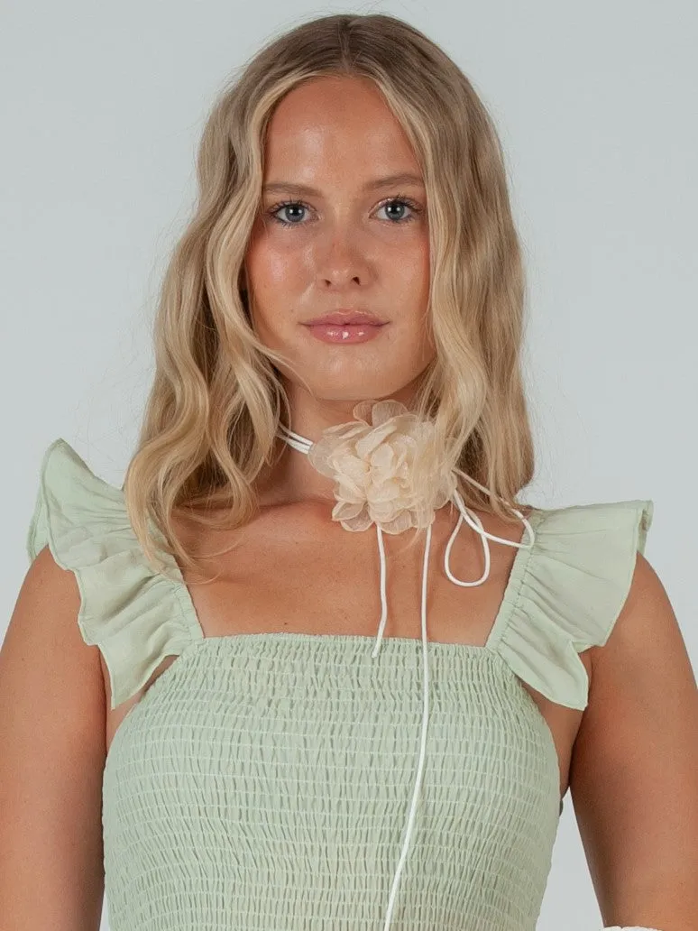 BLOOMING FLORAL FLOWER TIE sold by Lucca Couture product image thumbnail 2