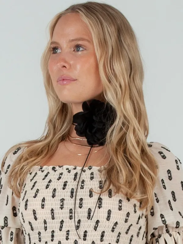 GARDEN FLORAL FLOWER TIE sold by Lucca Couture