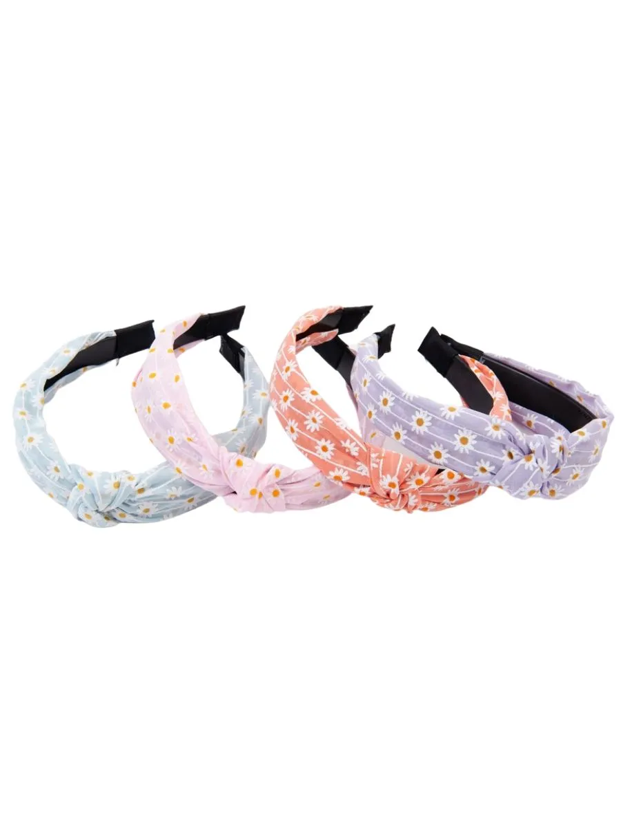 JESSICA DAISY STRIPE HEADBAND sold by Lucca Couture product image thumbnail 2