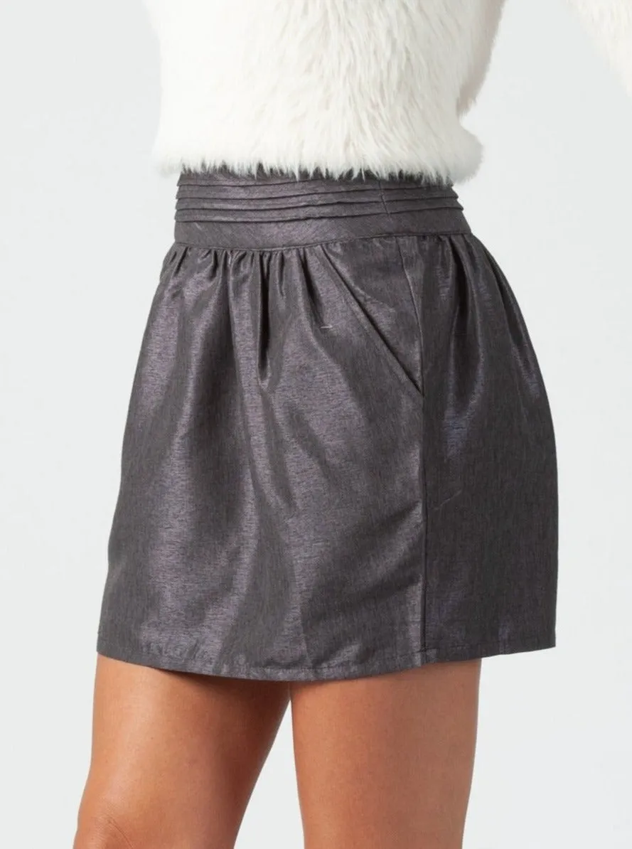 VIOLA LAMP SHADE SKIRT-BLACK sold by Lucca Couture