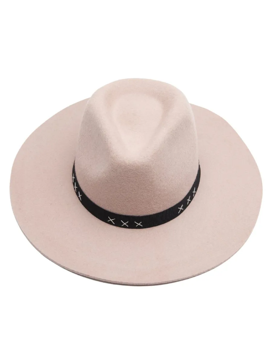 CONSTANCE WESTERN WOOL HAT-CEYLON sold by Lucca Couture product image thumbnail 2