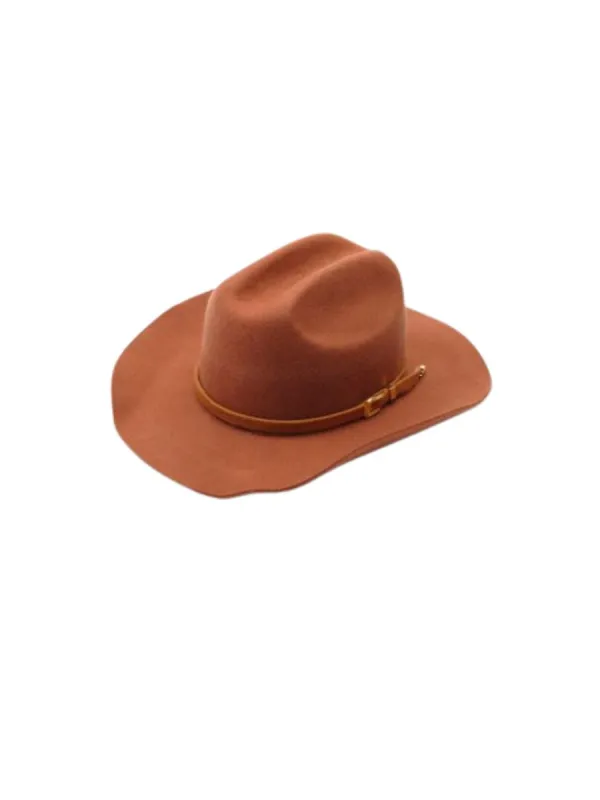 PORTER WESTERN WOOL HAT-CHAI sold by Lucca Couture