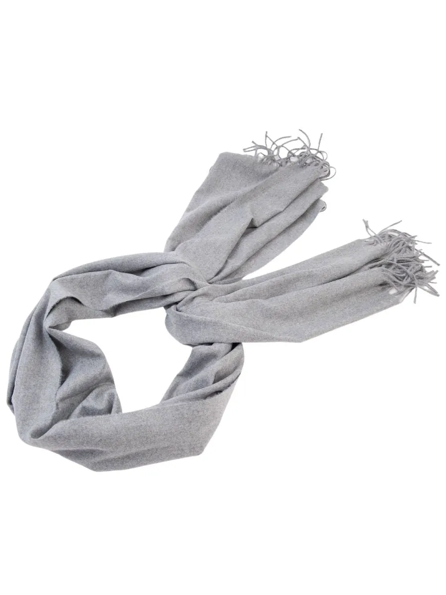 TREBLE ESSENTIAL SCARF-GREY sold by Lucca Couture