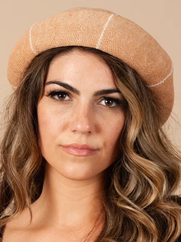 AVELAINE KNIT BERET-CHAI sold by Lucca Couture