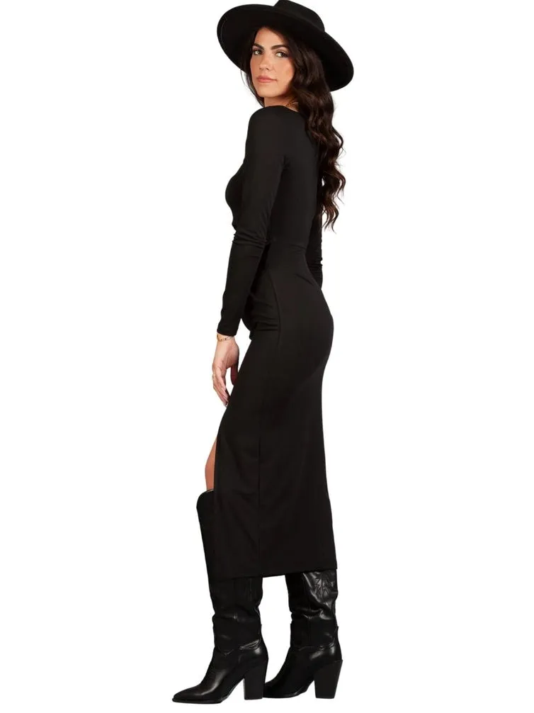 Women's Jersey Knit Maxi Dress sold by Lucca Couture product image thumbnail 2