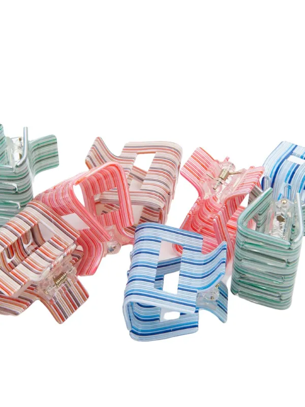 RETRO BOX HAIR CLAW sold by Lucca Couture