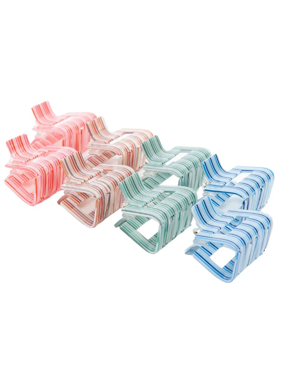 RETRO BOX HAIR CLAW sold by Lucca Couture product image thumbnail 3