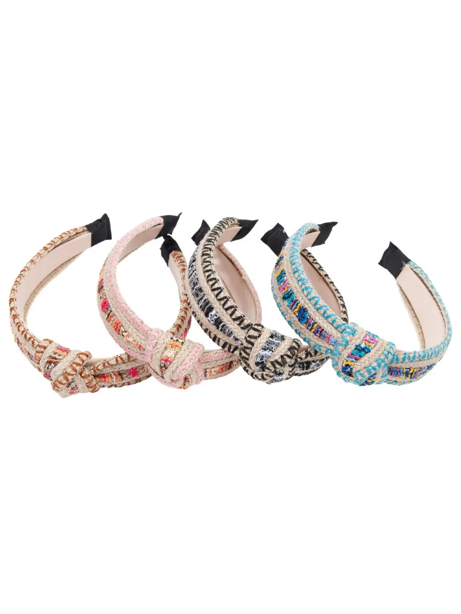 WORLD MARCHE HEADBAND sold by Lucca Couture product image thumbnail 4