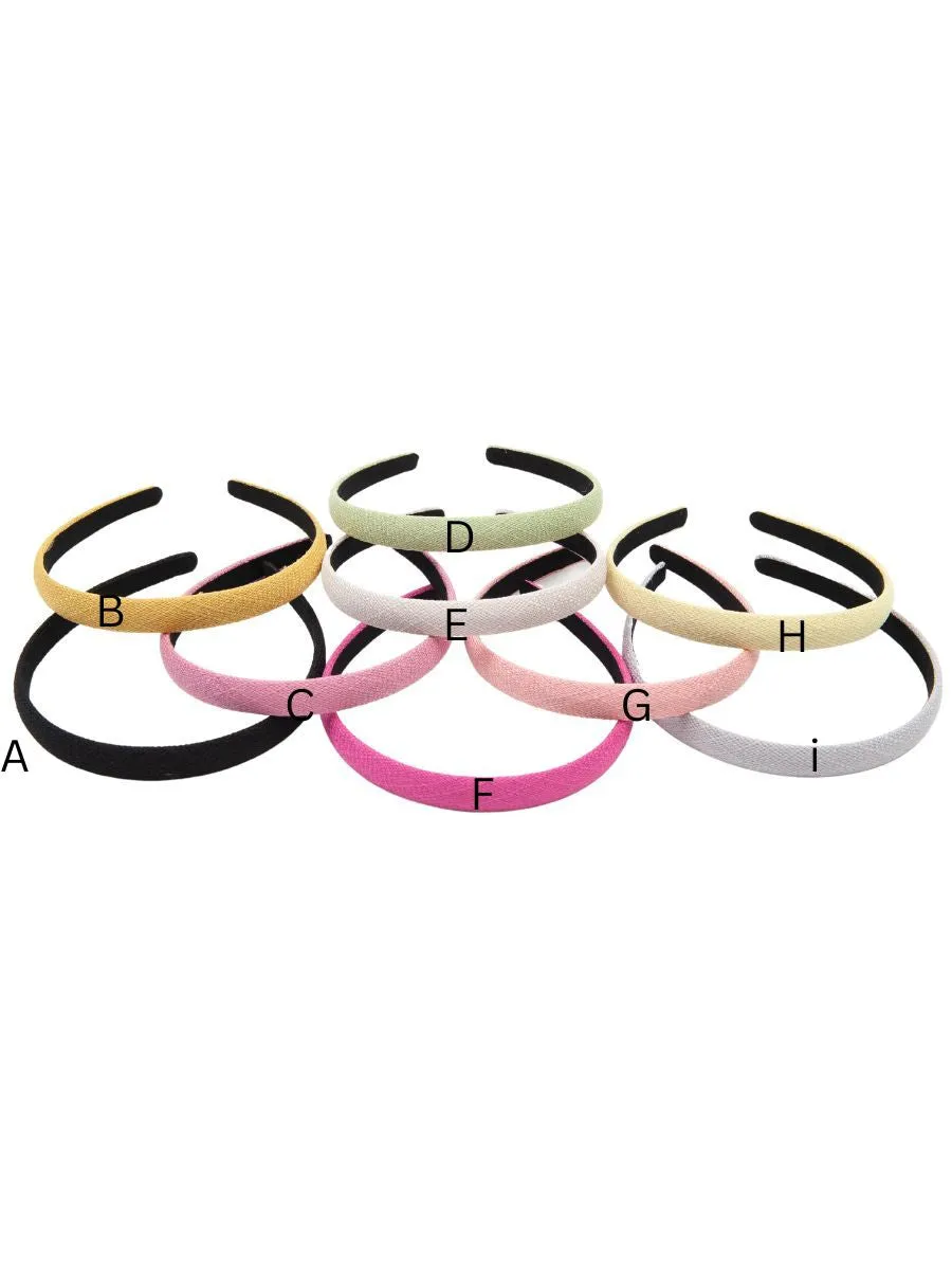 CLASSIC FABRIC HEADBAND sold by Lucca Couture product image thumbnail 3