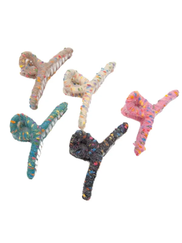 CRAFT CONFETTI HAIR CLAW sold by Lucca Couture