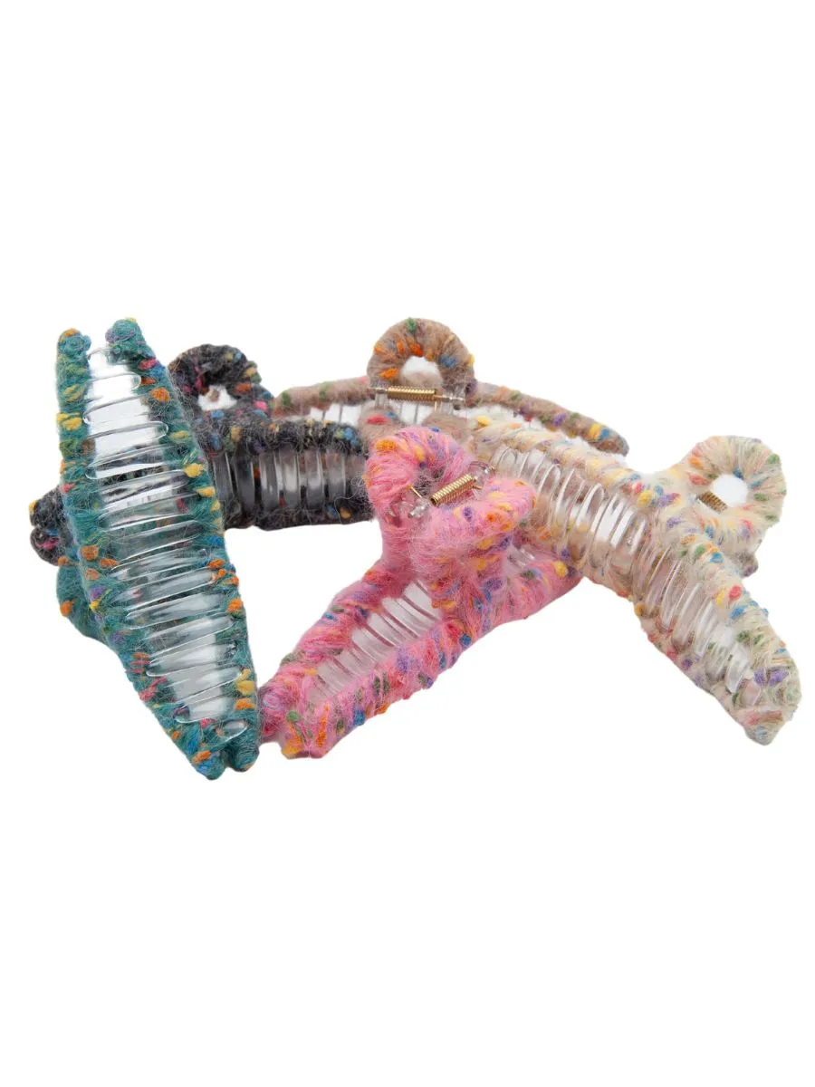 CRAFT CONFETTI HAIR CLAW sold by Lucca Couture product image thumbnail 2