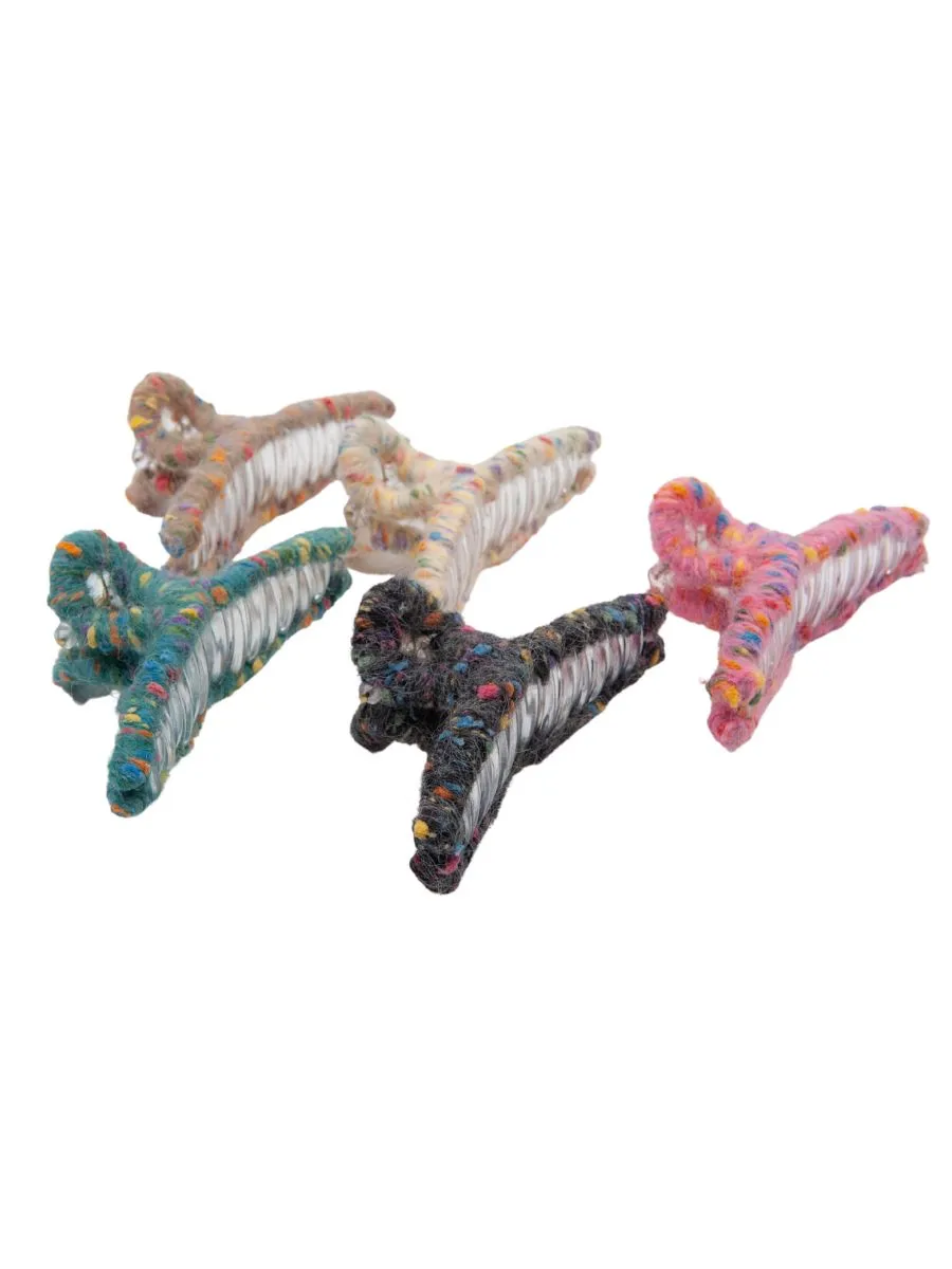 CRAFT CONFETTI HAIR CLAW sold by Lucca Couture product image thumbnail 3