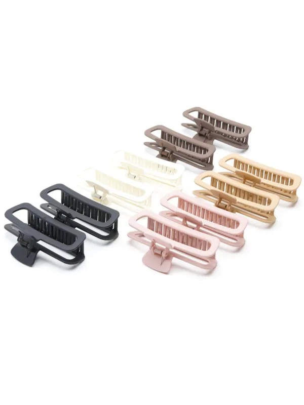 MOD RECTANGLE HAIR CLAW sold by Lucca Couture