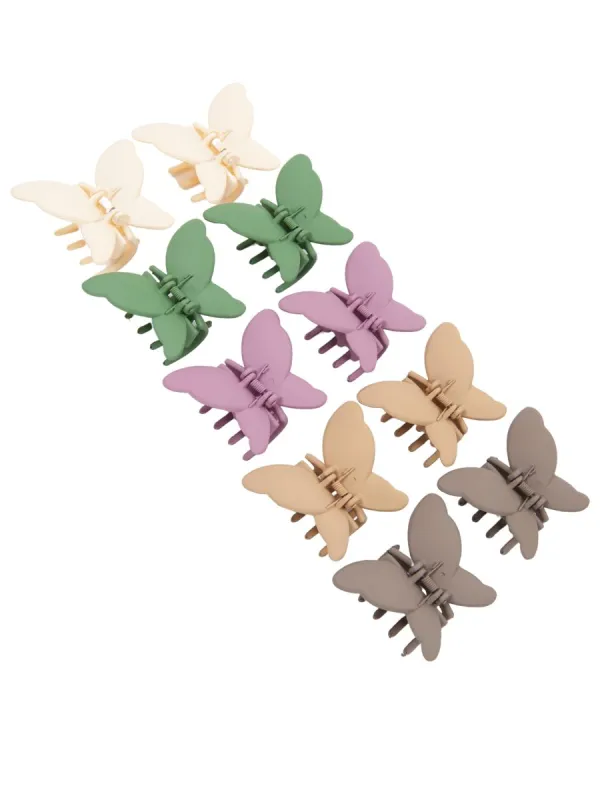 BUTTERFLY MATTE DUSK HAIR CLAW sold by Lucca Couture