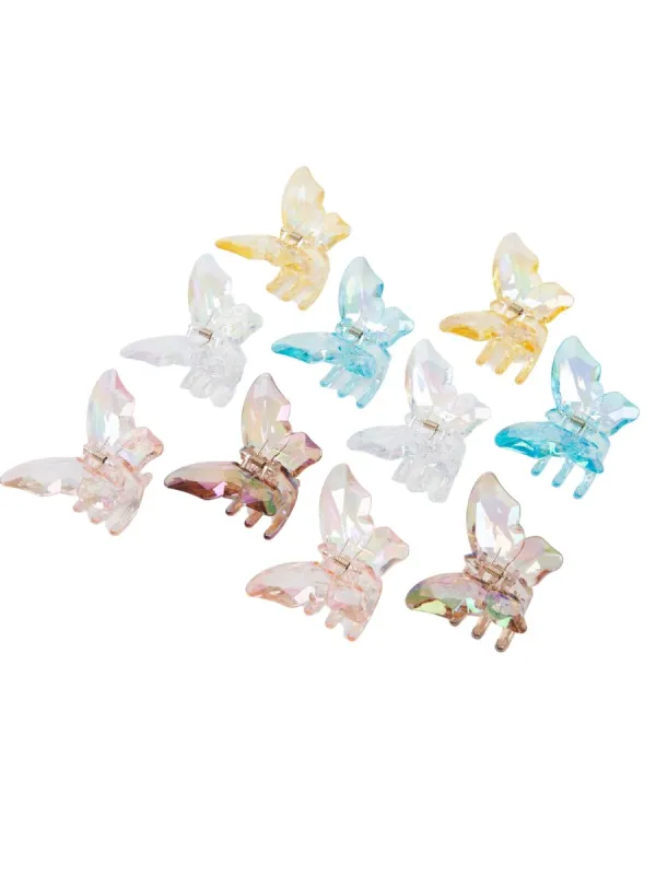 CRYSTAL BUTTERFLY HAIR CLAW sold by Lucca Couture