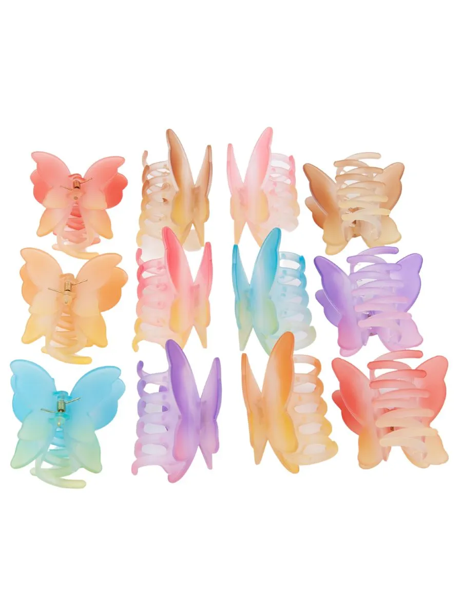 FRUIT PUNCH BUTTERFLY HAIR CLAW sold by Lucca Couture