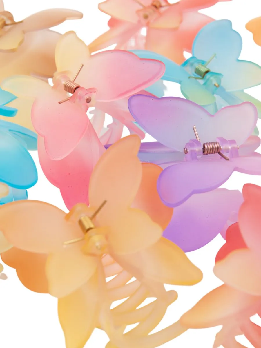 FRUIT PUNCH BUTTERFLY HAIR CLAW sold by Lucca Couture product image thumbnail 4