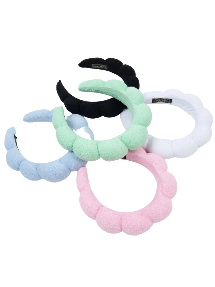 CLOUDY PUFFS HEADBAND sold by Lucca Couture product image thumbnail 2