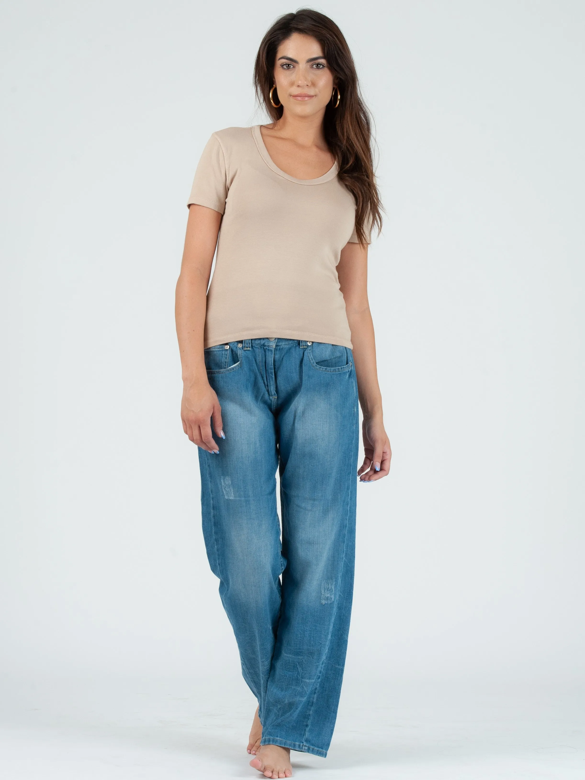 MEADOW TEE-SAND sold by Lucca Couture product image thumbnail 2