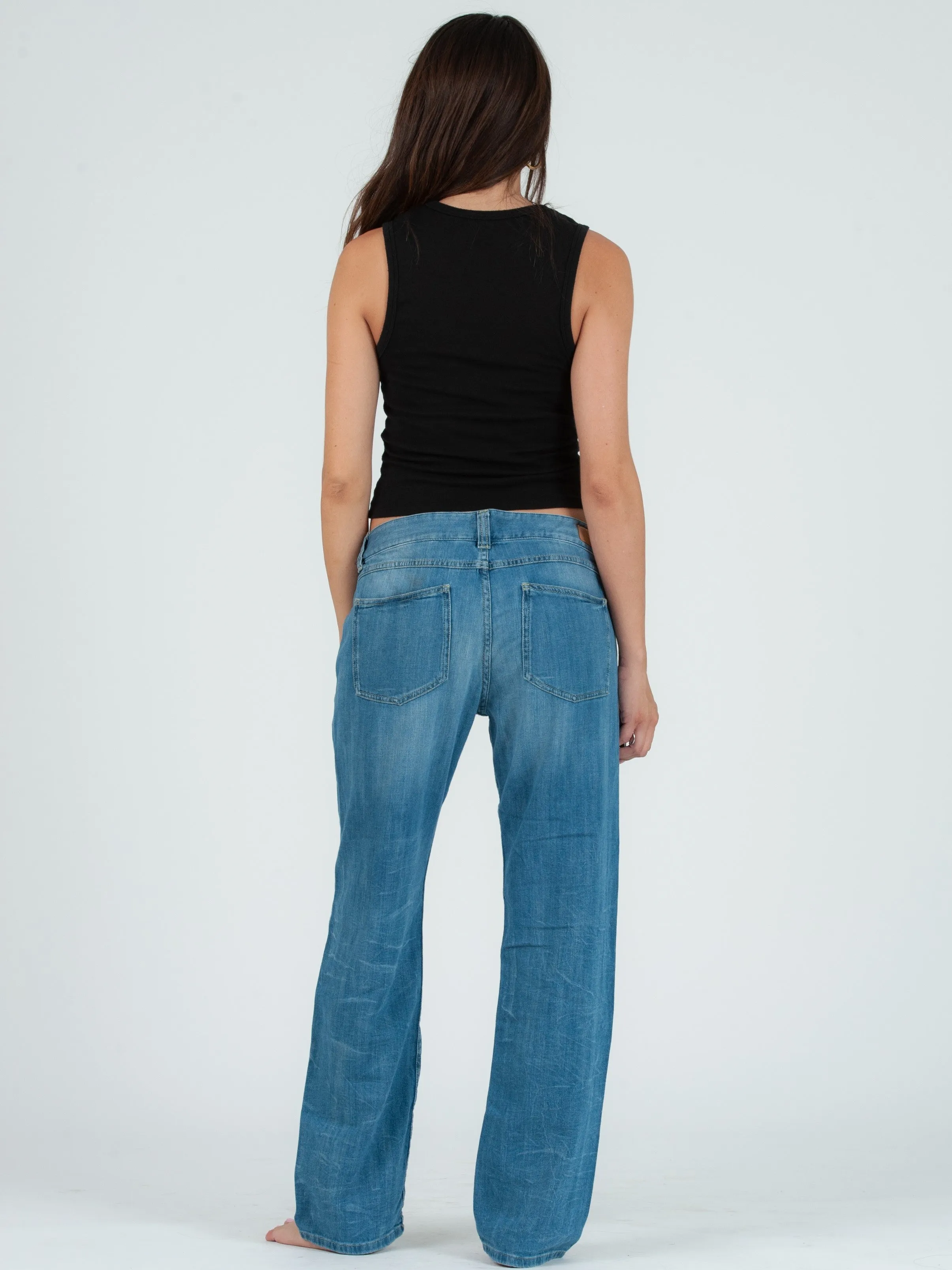 EDEN THROWBACK TANK TOP-BLACK sold by Lucca Couture product image thumbnail 3