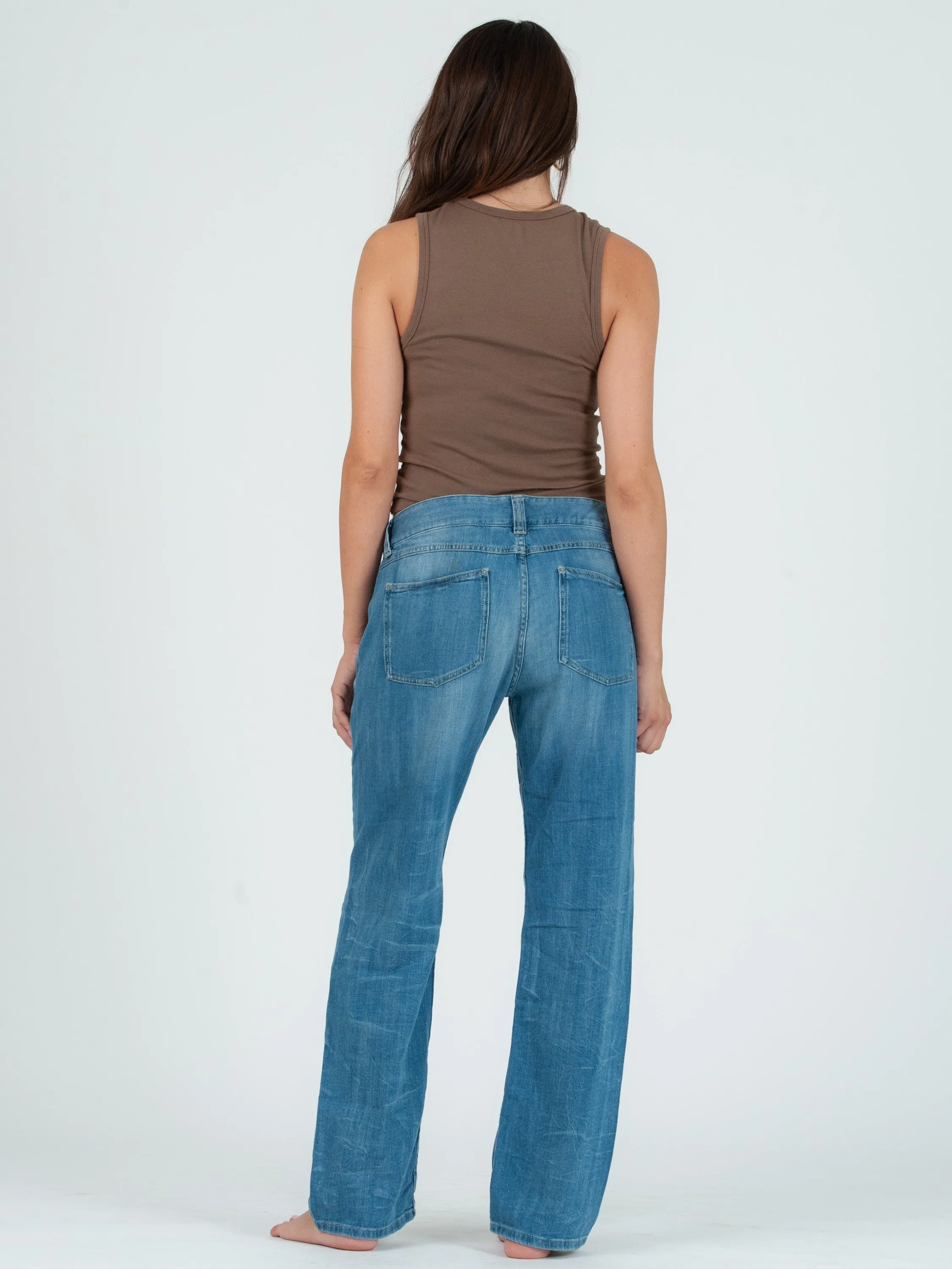 EDEN THROWBACK TANK TOP-ESPRESSO sold by Lucca Couture product image thumbnail 3