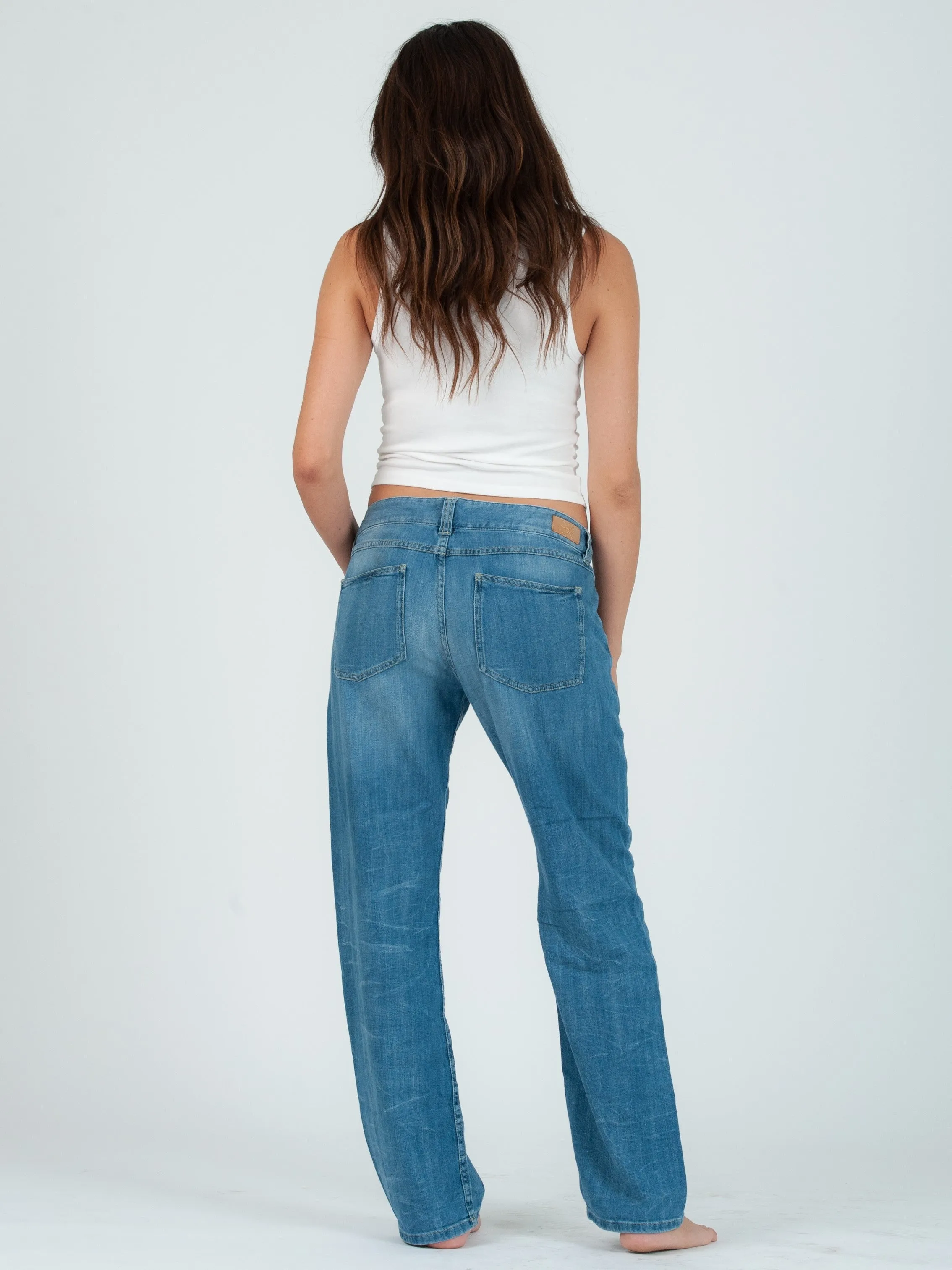 EDEN THROWBACK TANK TOP-WHITE sold by Lucca Couture product image thumbnail 3